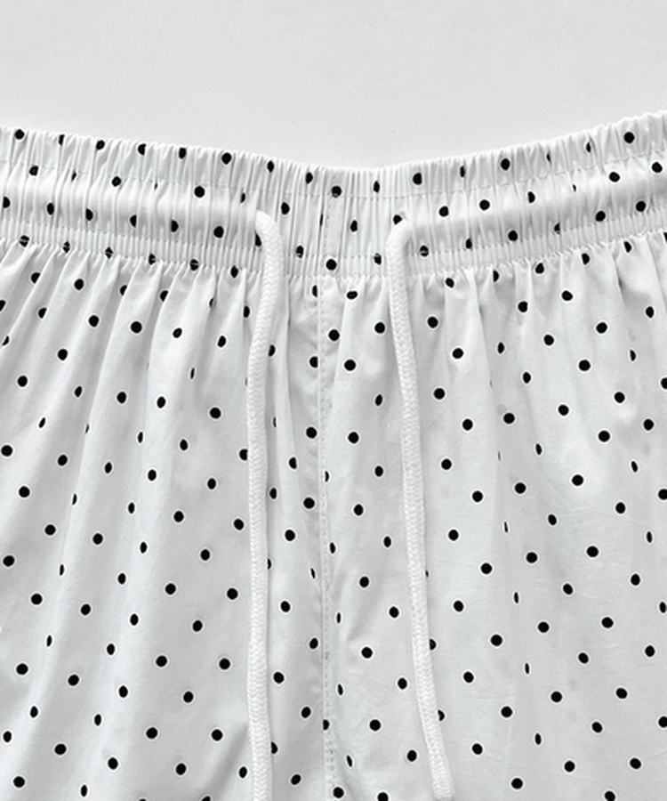 バンディングドットハートポケットショートパンツ