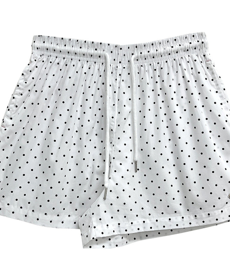 バンディングドットハートポケットショートパンツ