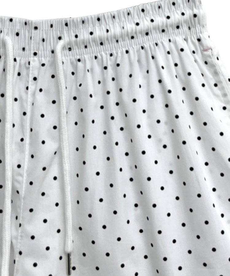バンディングドットハートポケットショートパンツ