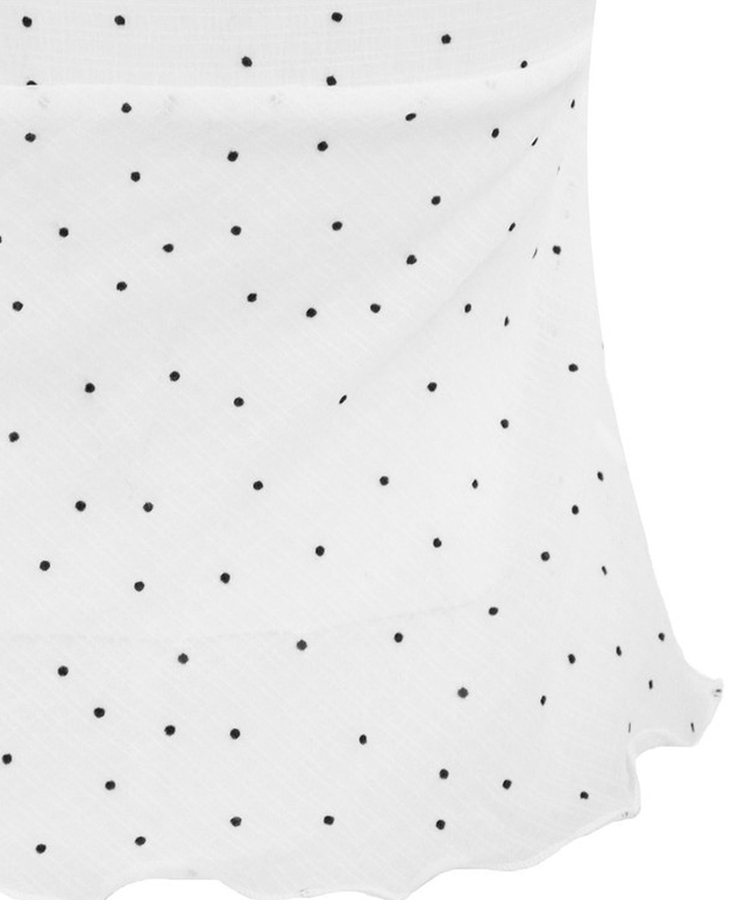 ドットシースルーキャミソールブラウス