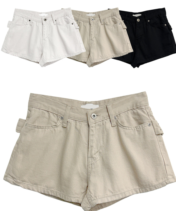 ハイウエストショートパンツ