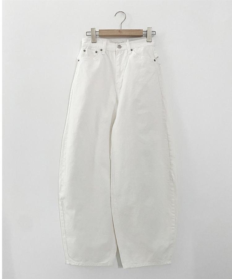 アイレットカーブドコットンパンツ