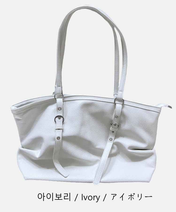 フェイクレザーレザーバッグ