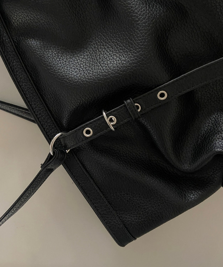 フェイクレザーレザーバッグ