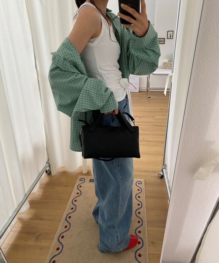 ウエストストラップノースリーブ WHITE