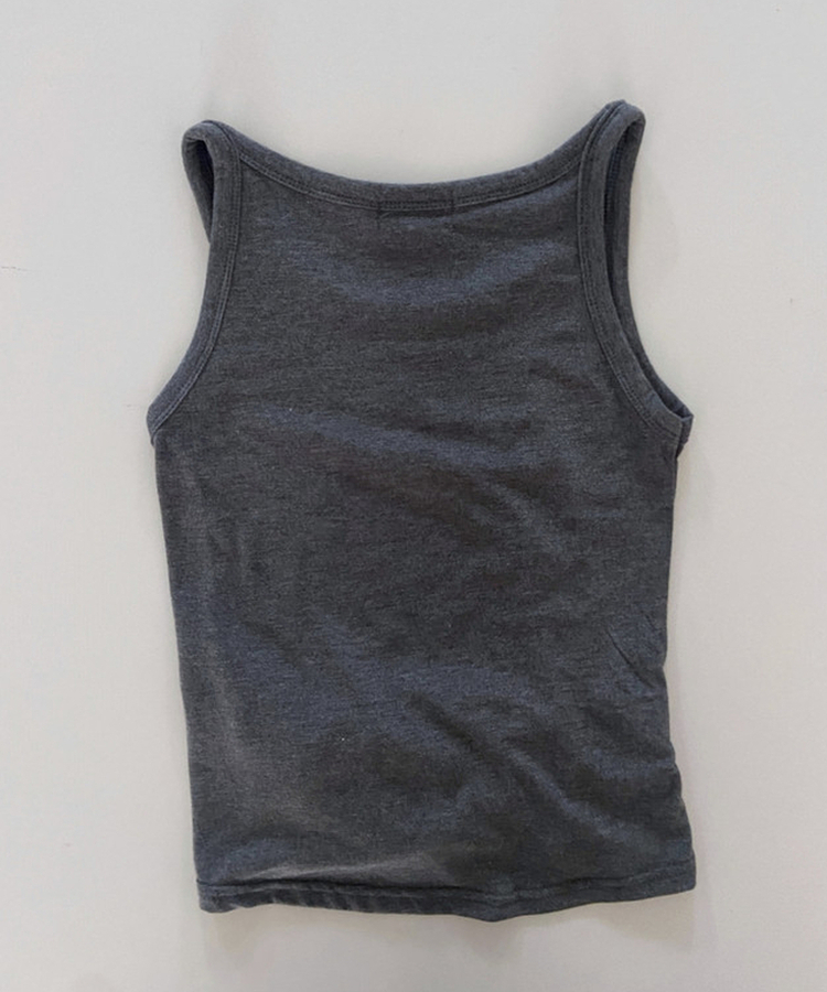 ウエストストラップノースリーブ