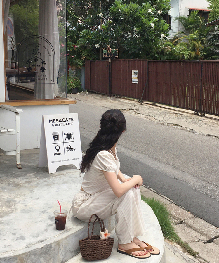 スエードクラシックサンダル BROWN