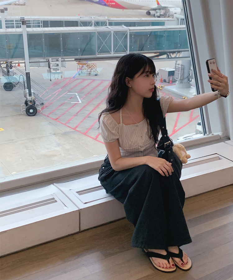 スエードクラシックサンダル BLACK