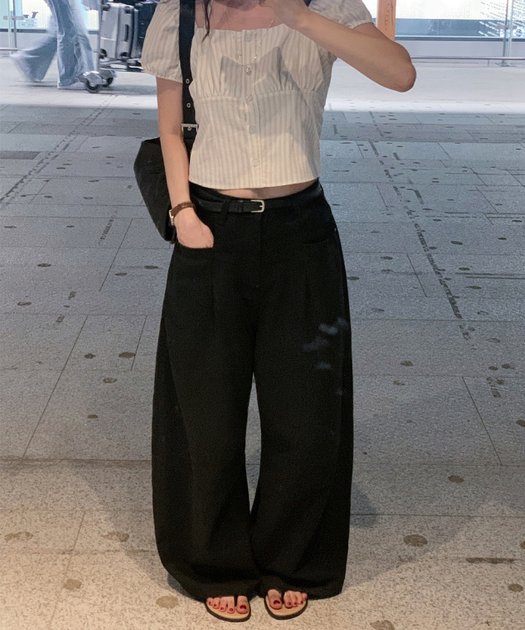 スエードクラシックサンダル BLACK