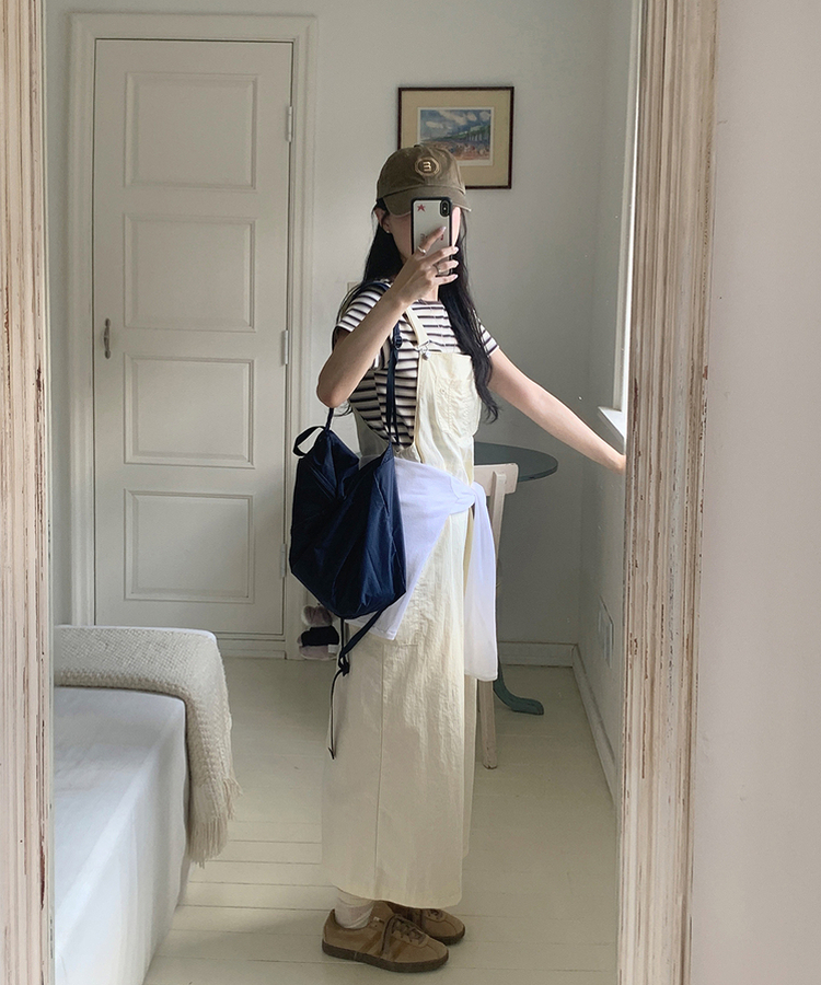 ナイロンサスペンダーワンピース BUTTER