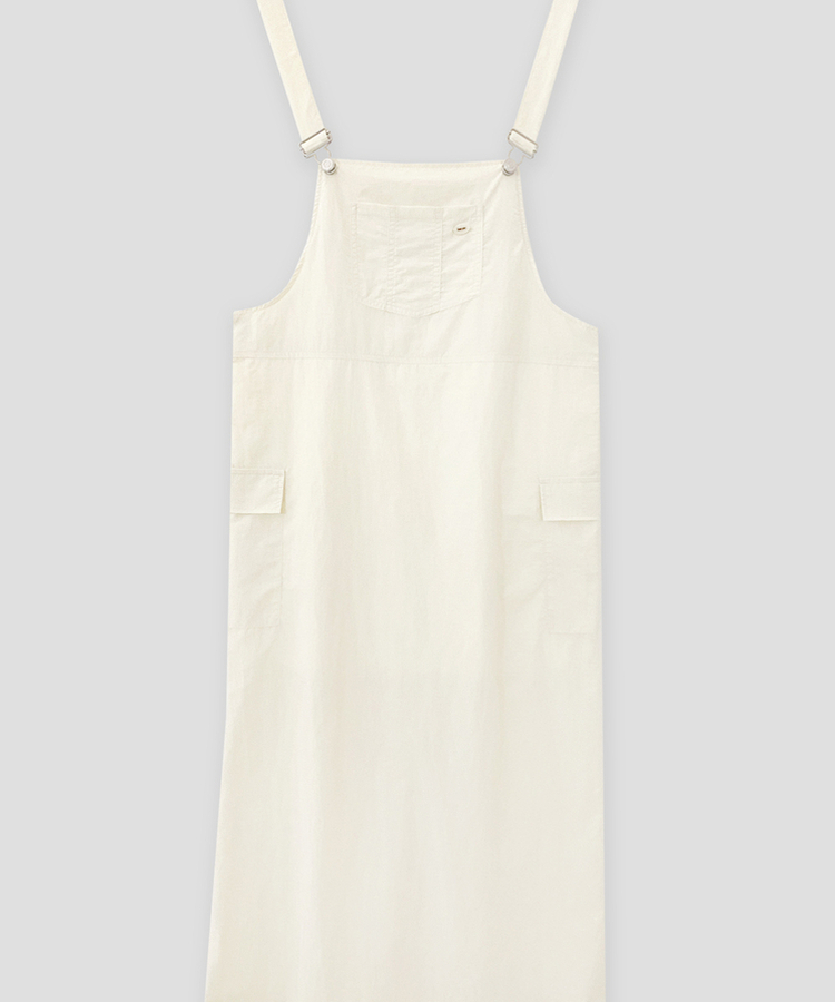 ナイロンサスペンダーワンピース