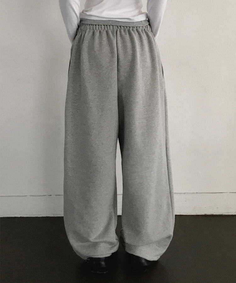 バンディングワイドトレーニングパンツ(6color) MERANGE GRAY