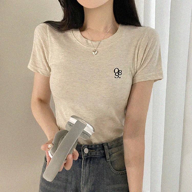 ロゴベーシック半袖Tシャツ(5color) OATMEAL