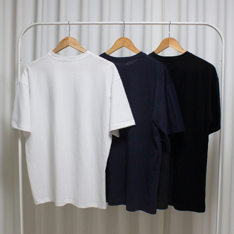 レタープリントオーバーフィット半袖Tシャツ