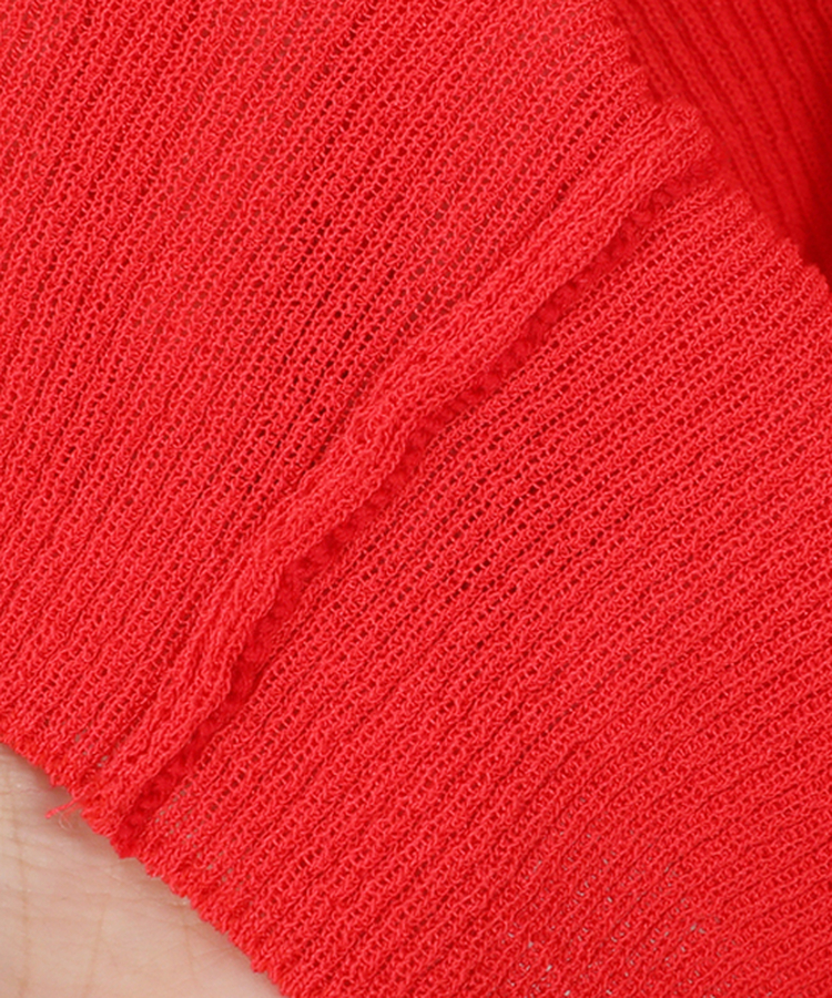 リブラウンドカーディガン(5color)