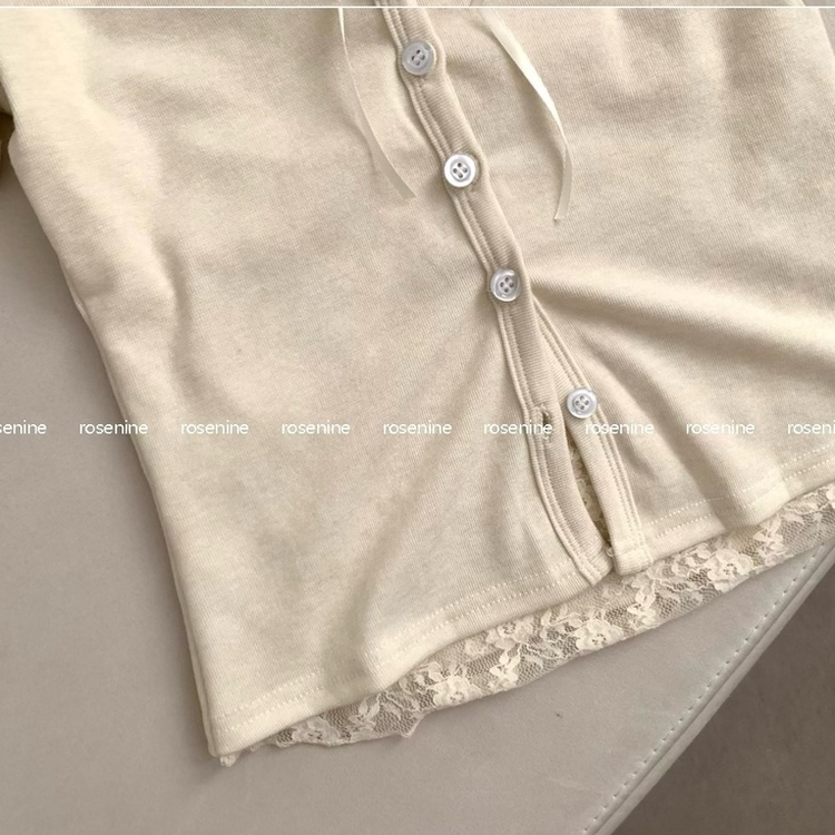 レイヤードレーストップス(5color)