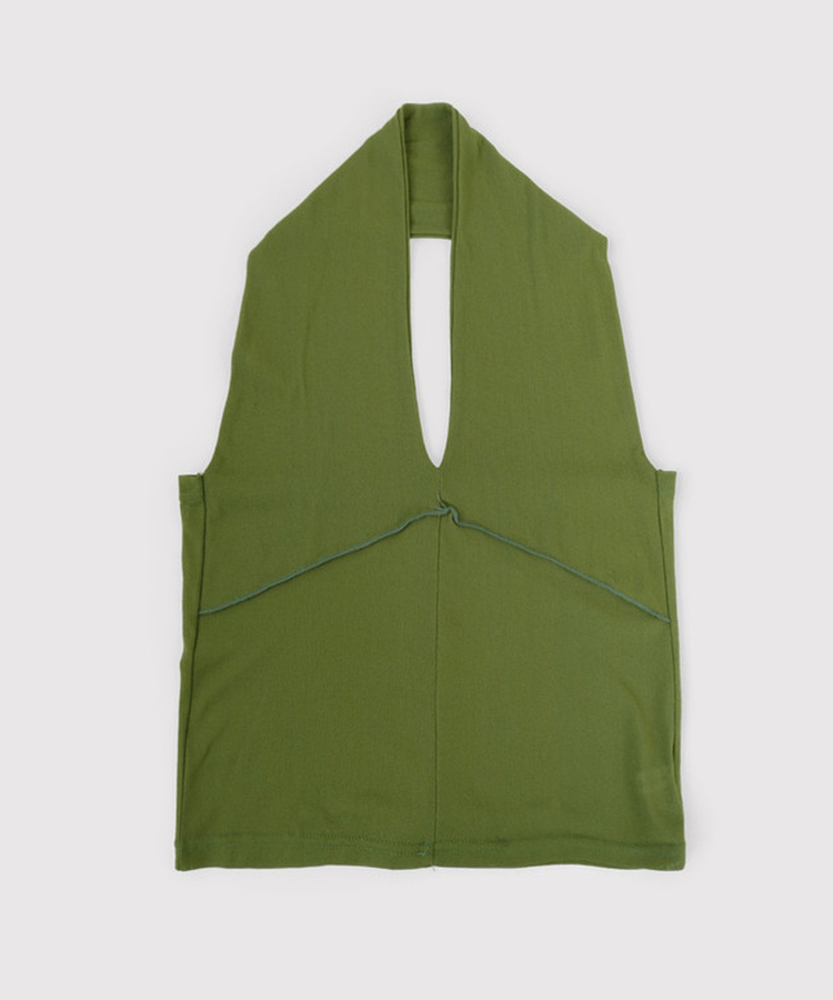 メッシュホルターブラウス