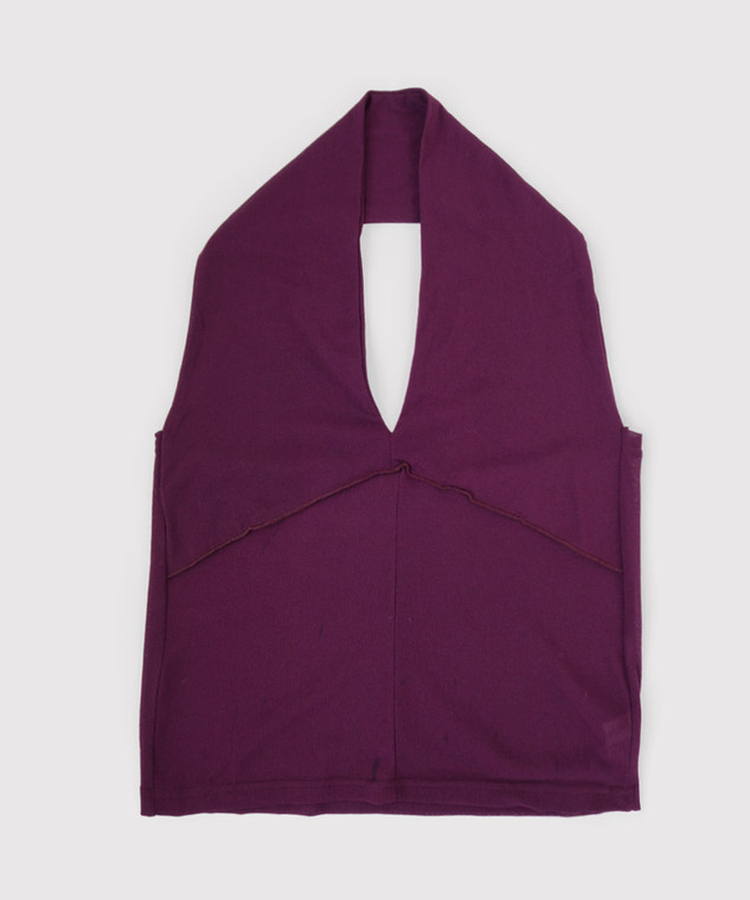 メッシュホルターブラウス