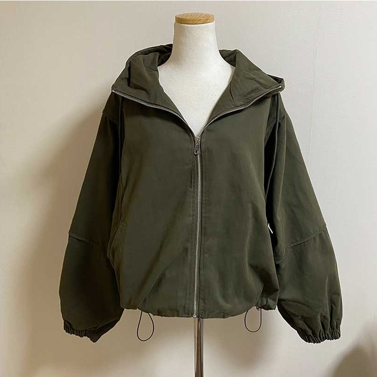 ミリタリーフードジャケット