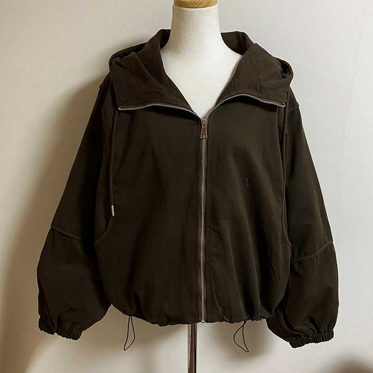 ミリタリーフードジャケット