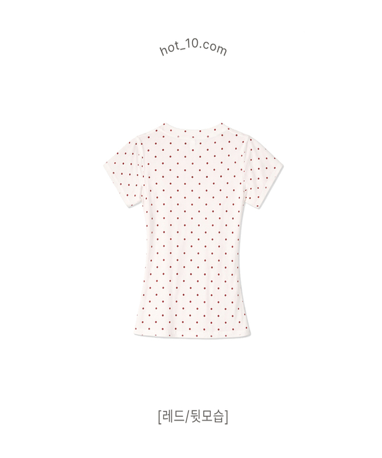 デイリードット半袖Tシャツ