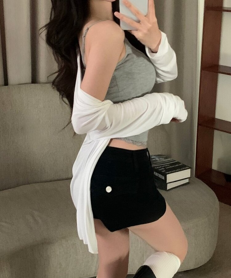 ベーシックホットショートパンツ BLACK