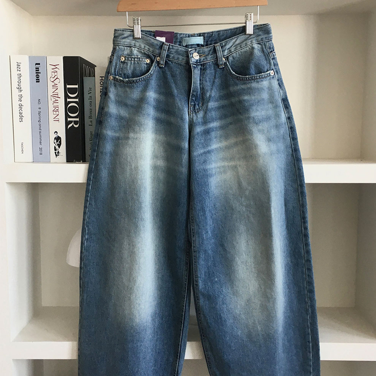 ワイドバルーンデニムパンツ