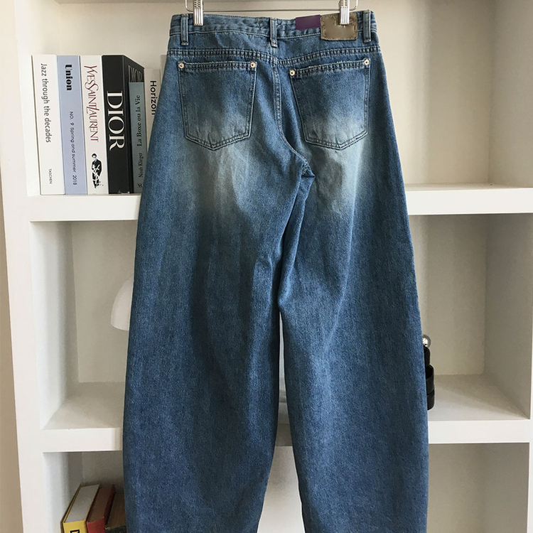 ワイドバルーンデニムパンツ