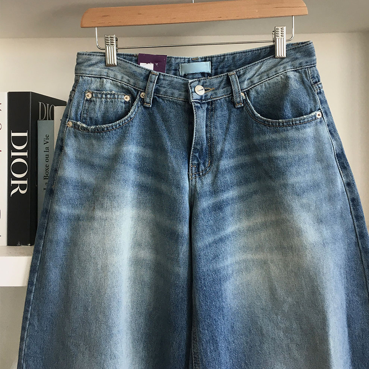 ワイドバルーンデニムパンツ