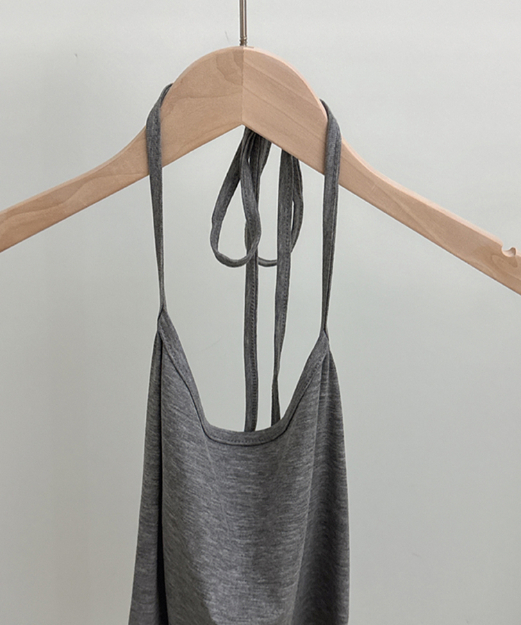 【SET】チェックリボンブラウス＋無地キャミソール