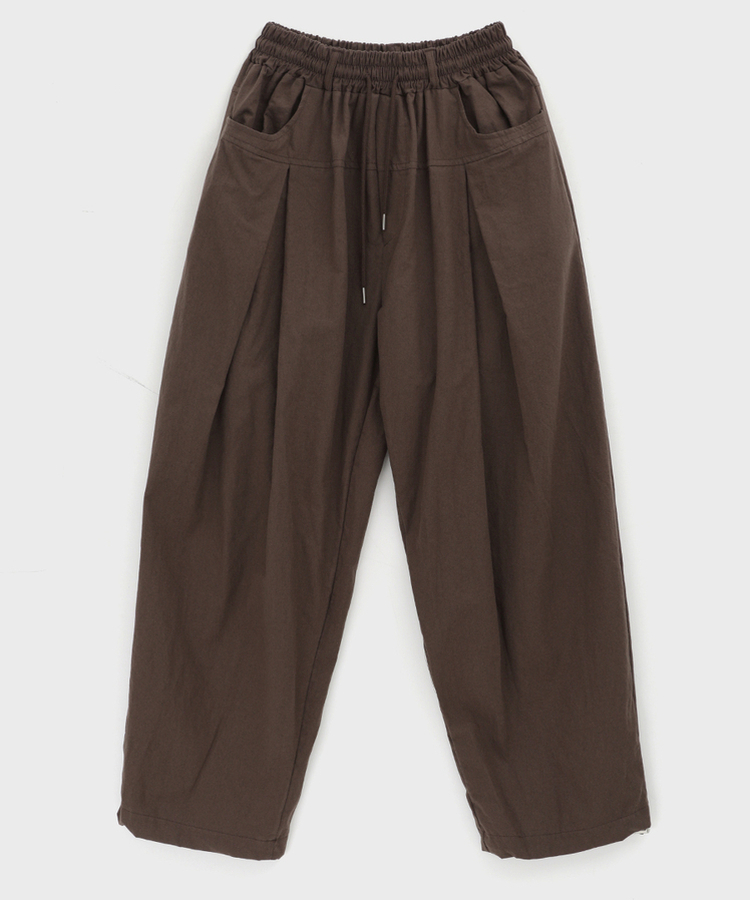 ピンテックワイドバンディングパンツ