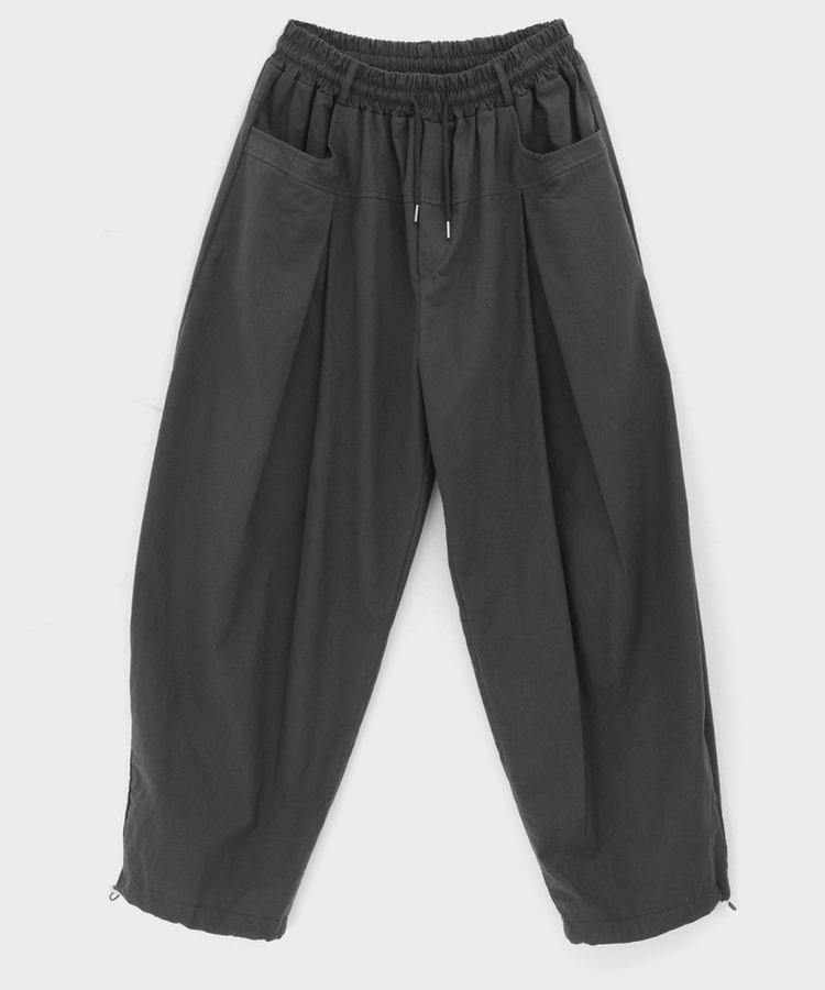 ピンテックワイドバンディングパンツ