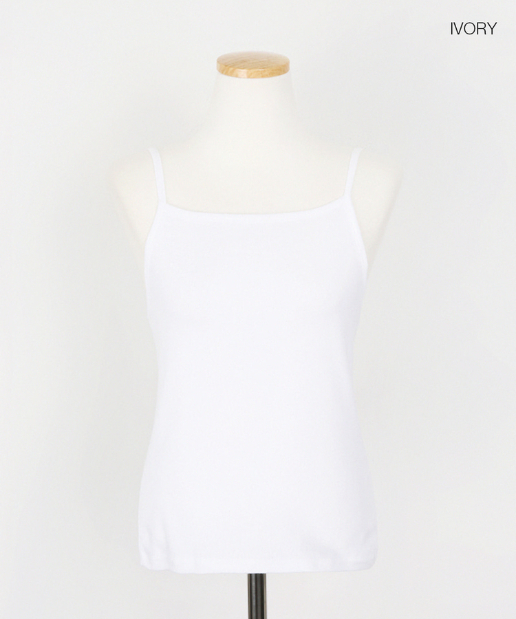 レイヤードキャミソール(5color)