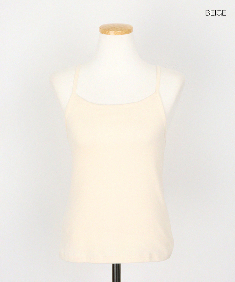 レイヤードキャミソール(5color)