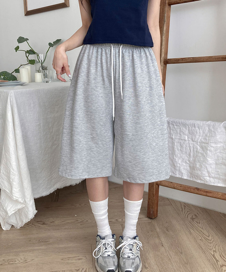 5分丈トレーニングパンツ(11color) GREY