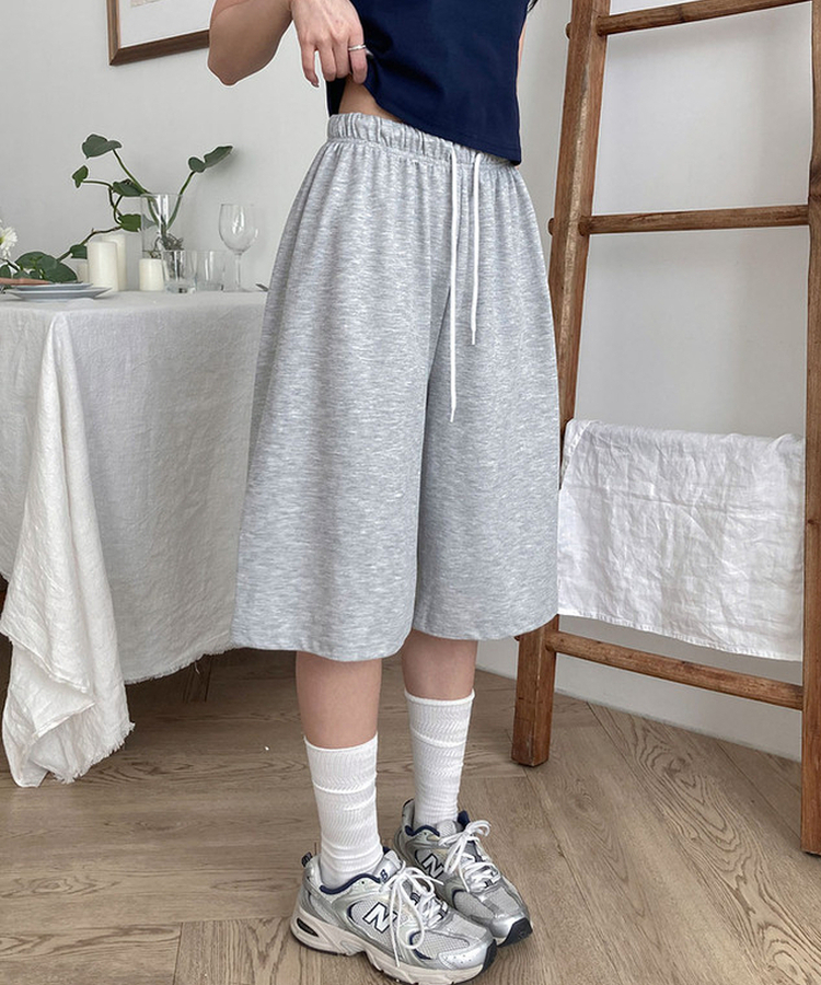 5分丈トレーニングパンツ(11color) GREY