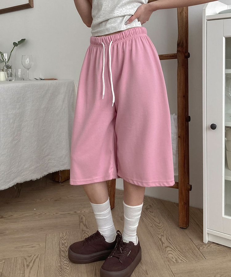 5分丈トレーニングパンツ(11color) PINK