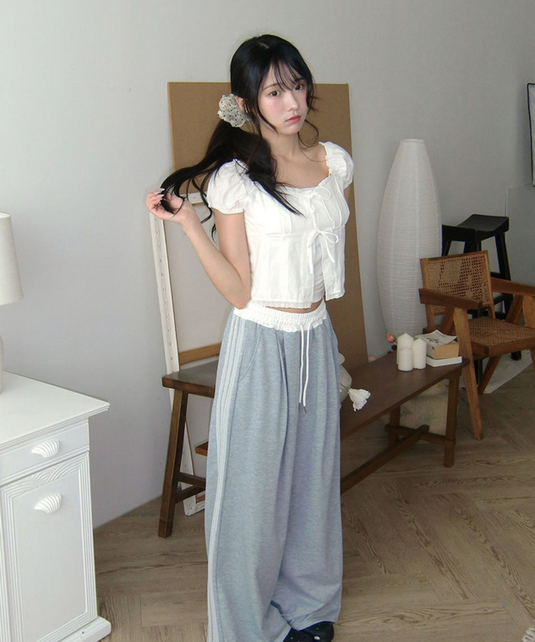 レーストラックライントレーニングパンツ GREY