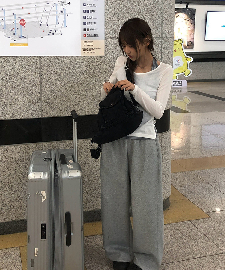 シースルーサイドツーボタンTシャツ(6color) IVORY