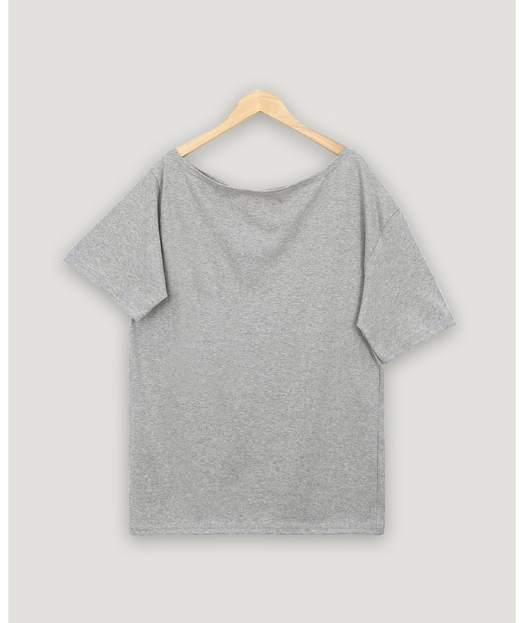 ワンショルダールーズフィットTシャツ