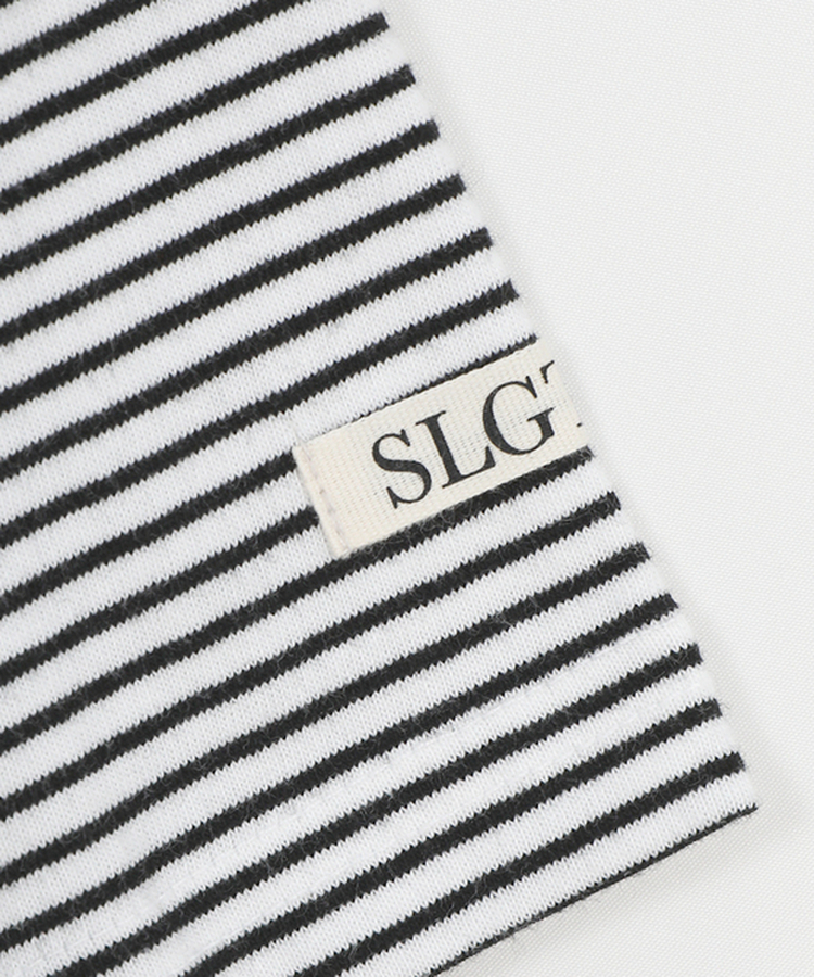 ストライプルーズ半袖Tシャツ(5color)