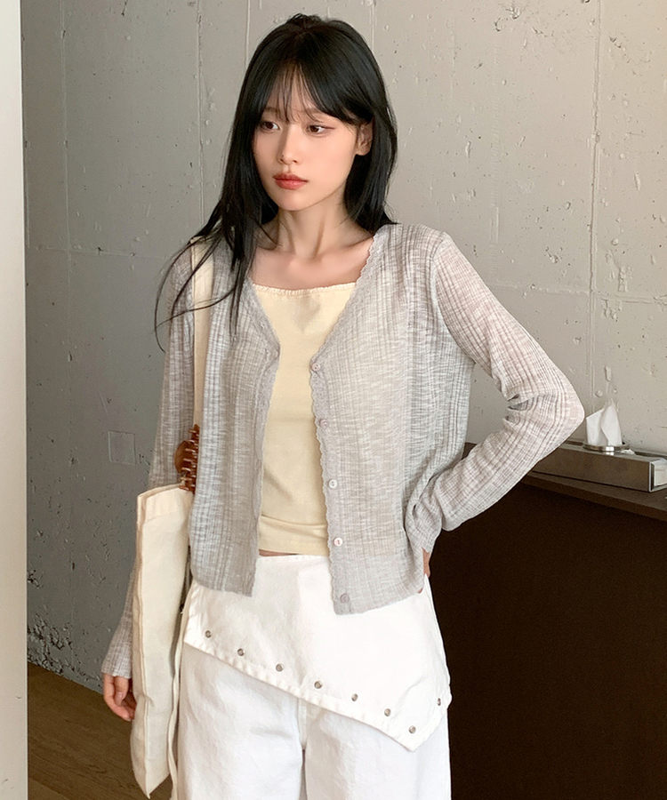 フリルベーシックキャミソール(5color) YELLOW