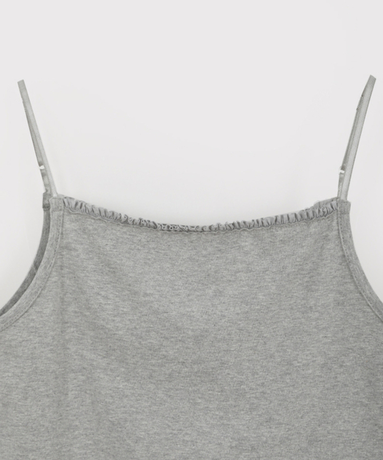 フリルベーシックキャミソール(5color)