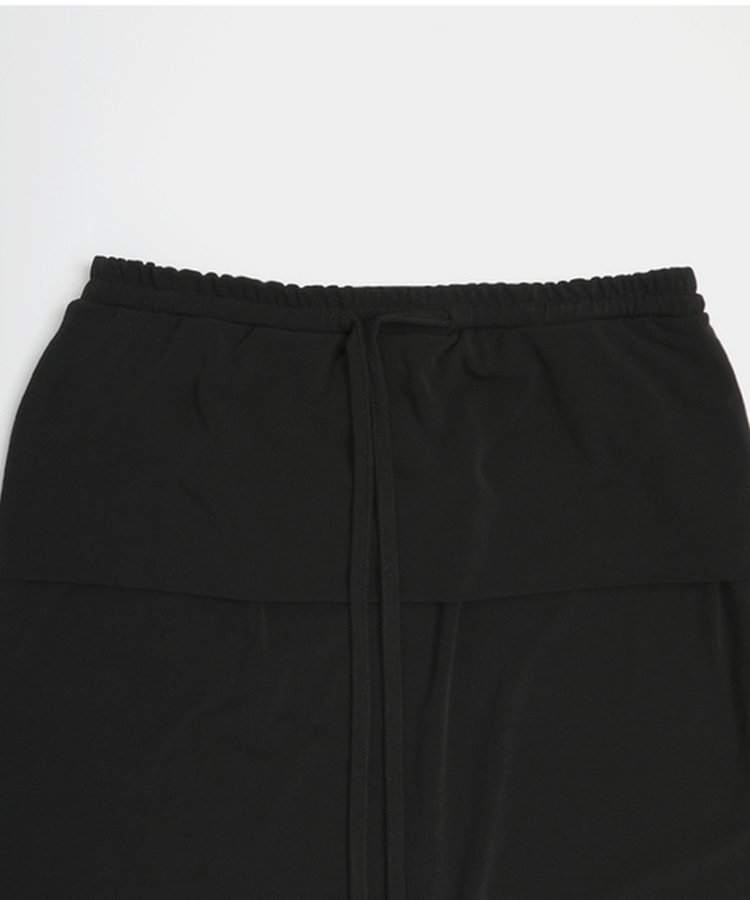 レイヤードロングスカート