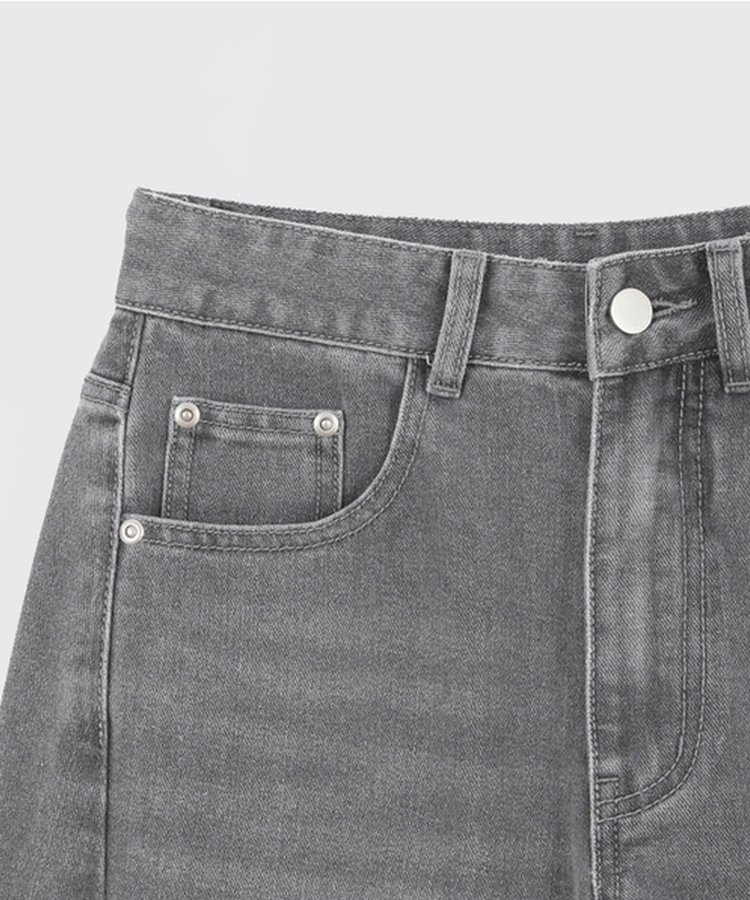 カットルーズバルーンデニムパンツ