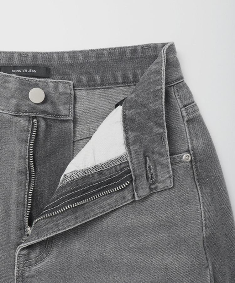 カットルーズバルーンデニムパンツ