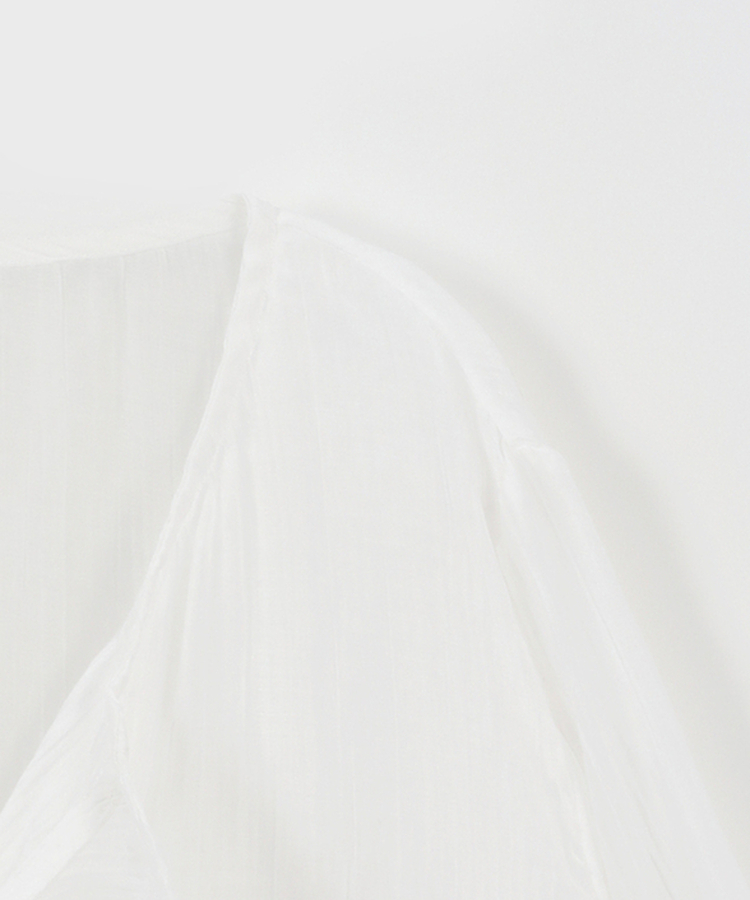 パフカーディガンブラウス