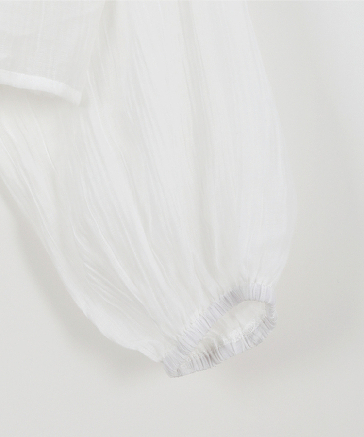 パフカーディガンブラウス