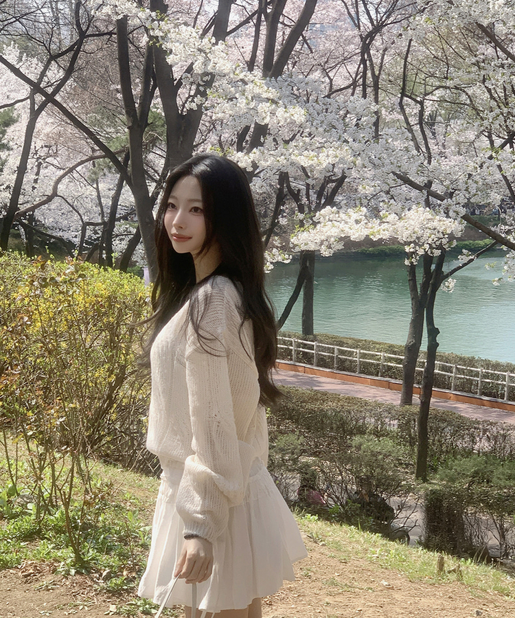 ボタニックニット LIGHT BEIGE