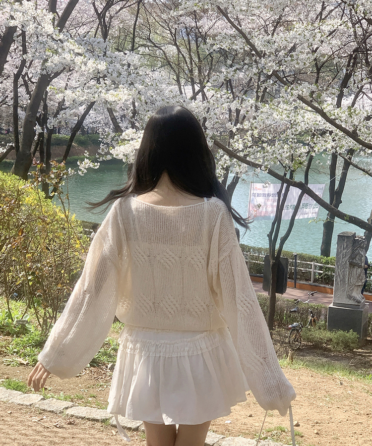 ボタニックニット LIGHT BEIGE